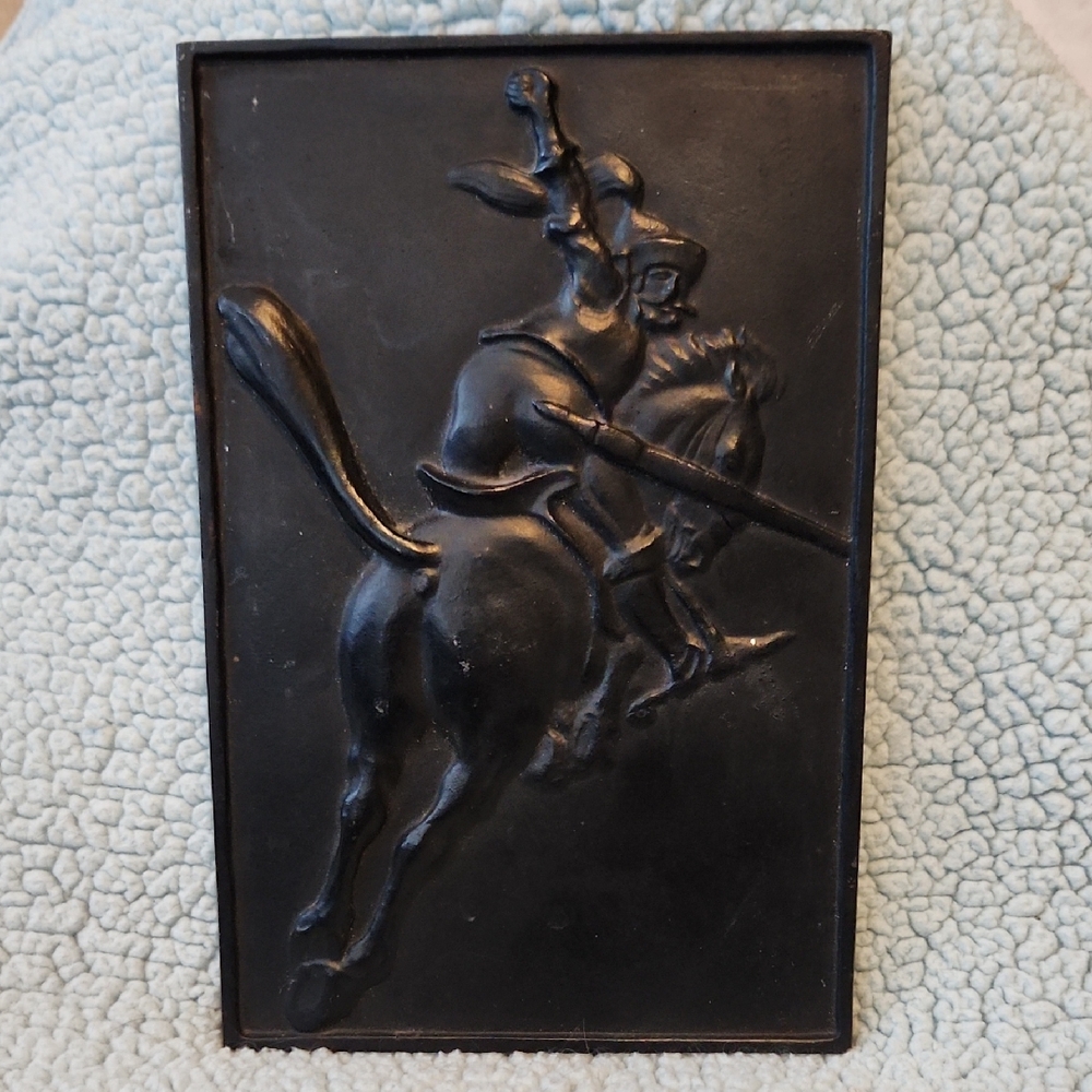 Lauchhammer Relief Plaque Wall Hanging Vintage Antique Germany